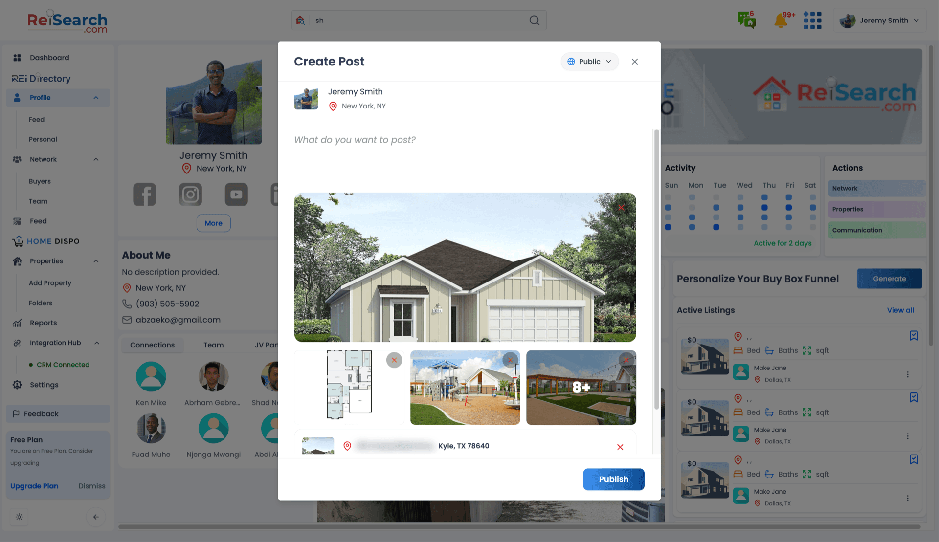 Reisearch Platform — interface screenshot
